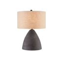 Currey & Company 6000-0711 Zea Table Lamp in Antique Black 1