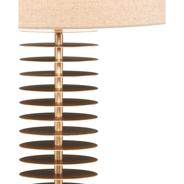 Currey & Company 6000-0720 Walwyn Table Lamp in Painted Antique Brass 2