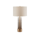 Currey & Company 6000-0720 Walwyn Table Lamp in Painted Antique Brass 3