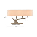 Currey & Company 6000-0755 Cotswold 3 Light Table Lamp in Concrete 6