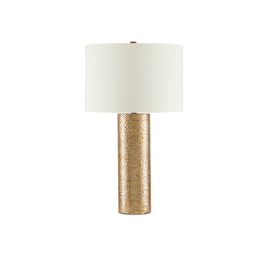 Currey & Company 6000-0756 Glimmer Gold Table Lamp in Gold 3