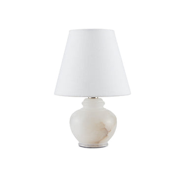 Currey & Company 6000-0761 Piccolo Mini Table Lamp in Natural/Alabaster 3