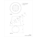 Currey & Company 6000-0761 Piccolo Mini Table Lamp in Natural/Alabaster 7