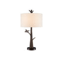 Currey & Company 6000-0774 Grasshopper 1 Light Table Lamp in Bronze 3