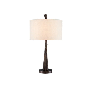 Currey & Company 6000-0774 Grasshopper 1 Light Table Lamp in Bronze 4