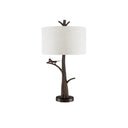 Currey & Company 6000-0774 Grasshopper 1 Light Table Lamp in Bronze 5