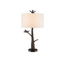 Currey & Company 6000-0774 Grasshopper 1 Light Table Lamp in Bronze 1