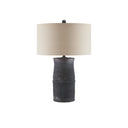Currey & Company 6000-0779 Croft 1 Light Table Lamp in Satin Dark Gray 4