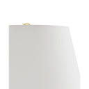Currey & Company 6000-0793 Sakura 1 Light Table Lamp in Blue/White/Raffia 3