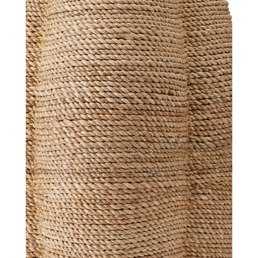 Currey & Company 6000-0797 Karnak 1 Light Table Lamp in Satin Black/Natural Abaca Rope 2