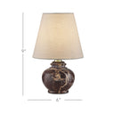 Currey & Company 6000-08 Piccolo 1 Light Mini Table Lamp 7