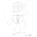 Currey & Company 6000-C11 Lilou Table Lamp 5