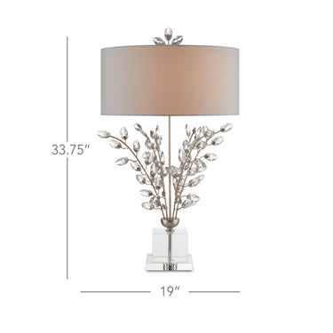 Currey & Company 6000-C5 Forget-Me-Not Table Lamp 6