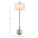 Currey & Company 6096 Atlas Console Lamp in Blacksmith/Polished Concrete 3