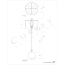 Currey & Company 6096 Atlas Console Lamp in Blacksmith/Polished Concrete 4