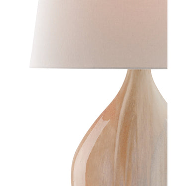 Currey & Company 6111 Opal Table Lamp in Amber 2