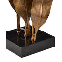 Currey & Company 62.0" Musa 3-Light Brass and Granite Floor Lamp 3