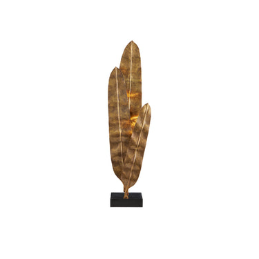 Currey & Company 62.0" Musa 3-Light Brass and Granite Floor Lamp 