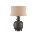 Currey & Company 6244 Ultimo Table Lamp in Matte Black/Antique Brass 1