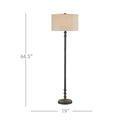 Currey & Company 64.5" Gallo Bronze Floor Lamp 5