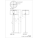 Currey & Company 66.5" Glossary Floor Lamp 5