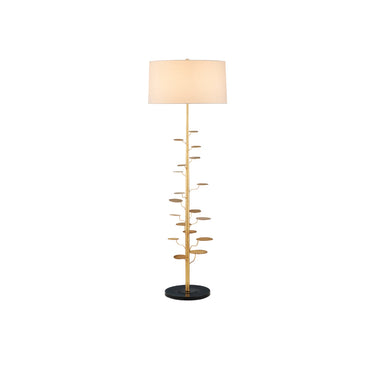 Currey & Company 66.75" Vittoria Money Tree Floor Lamp 
