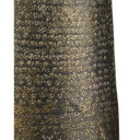 Currey & Company 66" Brigadier Hammered Black Floor Lamp 1