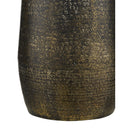 Currey & Company 66" Brigadier Hammered Black Floor Lamp 3