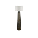 Currey & Company 66" Brigadier Hammered Black Floor Lamp 4