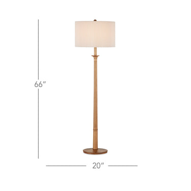 Currey & Company 66" Mitford Floor Lamp 4