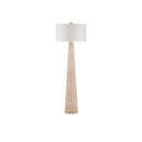 Currey & Company 67.25" Birdsong Water Hyacinth Floor Lamp 10