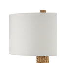 Currey & Company 67.25" Birdsong Water Hyacinth Floor Lamp 2