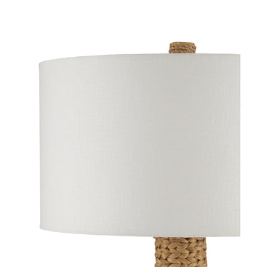 Currey & Company 67.25" Birdsong Water Hyacinth Floor Lamp 2