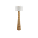 Currey & Company 67.25" Birdsong Water Hyacinth Floor Lamp 3