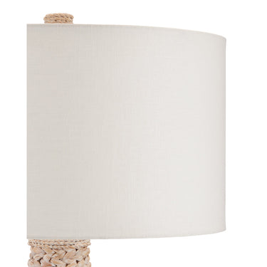 Currey & Company 67.25" Birdsong Water Hyacinth Floor Lamp 9