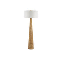 Currey & Company 67.25" Birdsong Water Hyacinth Floor Lamp 