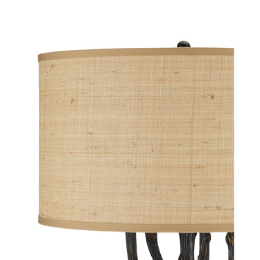 Currey & Company 67.5" Mangrove Bronze Floor Lamp 2