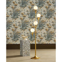 Currey & Company 67.75" Rossville 4-Light Floor Lamp 4