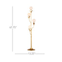 Currey & Company 67.75" Rossville 4-Light Floor Lamp 5
