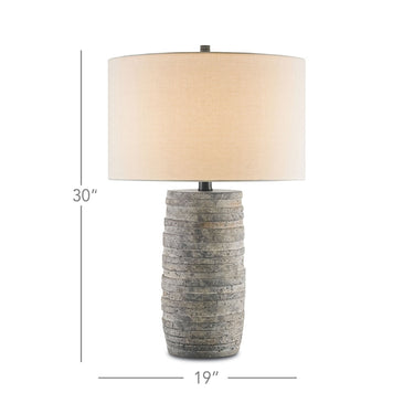Currey & Company 6782 Innkeeper Table Lamp in Rustic 8