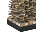 Currey & Company 6862 Villamare Table Lamp in Natural/Satin Black 2
