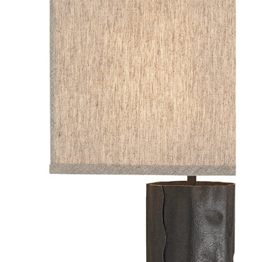 Currey & Company 6868 Caravan Table Lamp in Mole Black 2