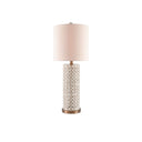 Currey & Company 6925 Bellemeade Table Lamp in Ivory/Antique Brass 3