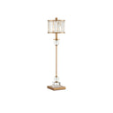 Currey & Company 6986 Parfait Table Lamp in Clear/Antique Brass 3