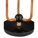 Currey & Company 70.5" Triptych Rattan Floor Lamp 1