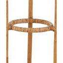 Currey & Company 70.5" Triptych Rattan Floor Lamp 2