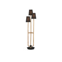 Currey & Company 70.5" Triptych Rattan Floor Lamp 4