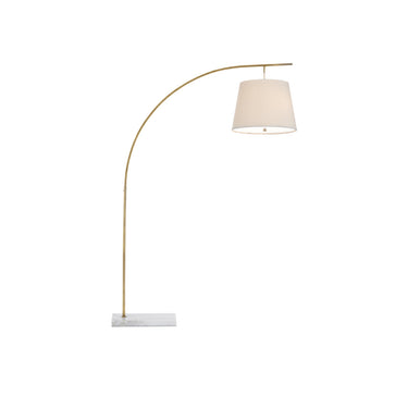 Currey & Company 70" Cloister Arc Floor Lamp 