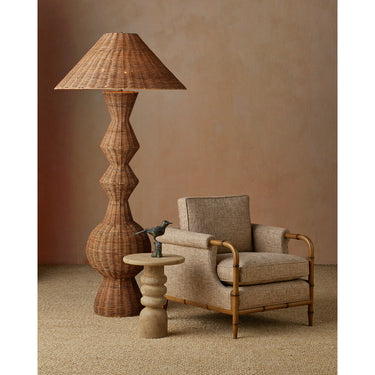 Currey & Company 77" x 36.25" Nirvana Grande Floor Lamp 4