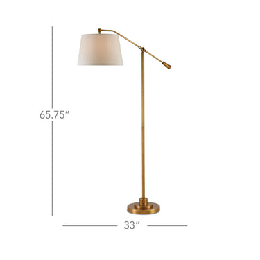 Currey & Company 8000-0-C1 Maxstoke 1 Light Floor Lamp 10